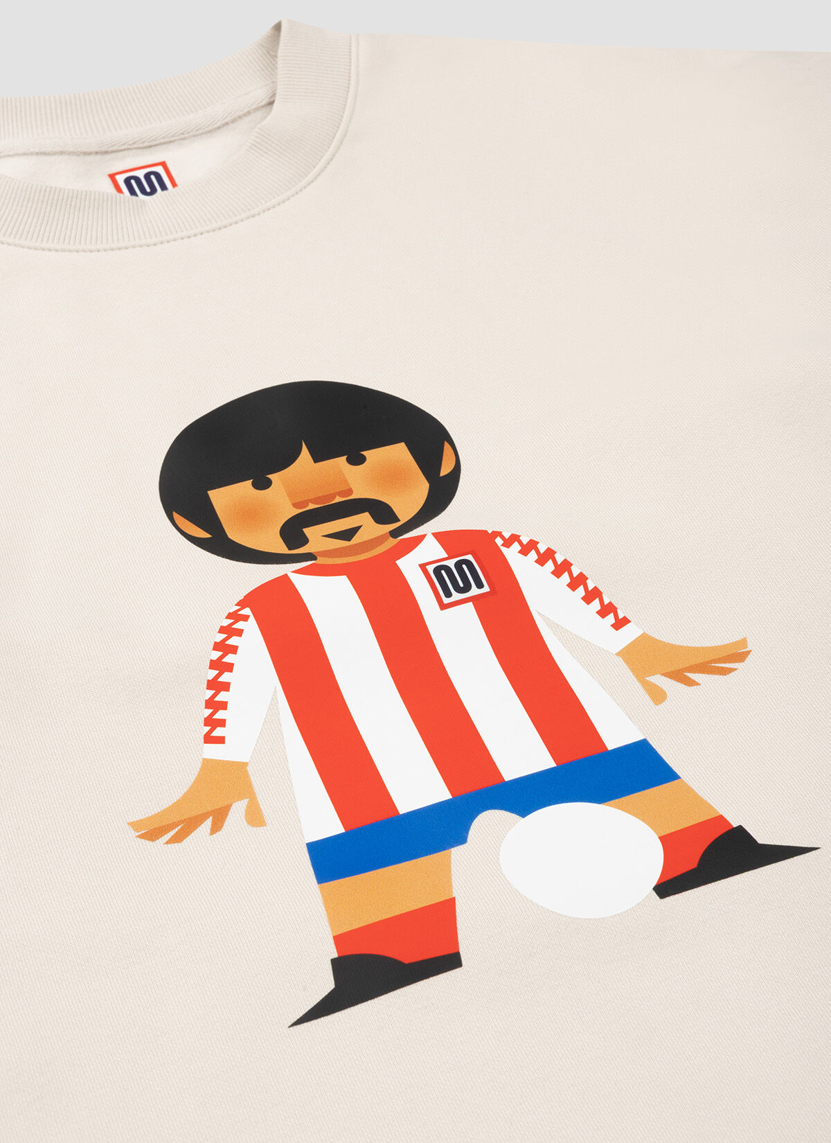 MEYBA x Stanley Chow ATH Crew Sweat, Off white, hi-res