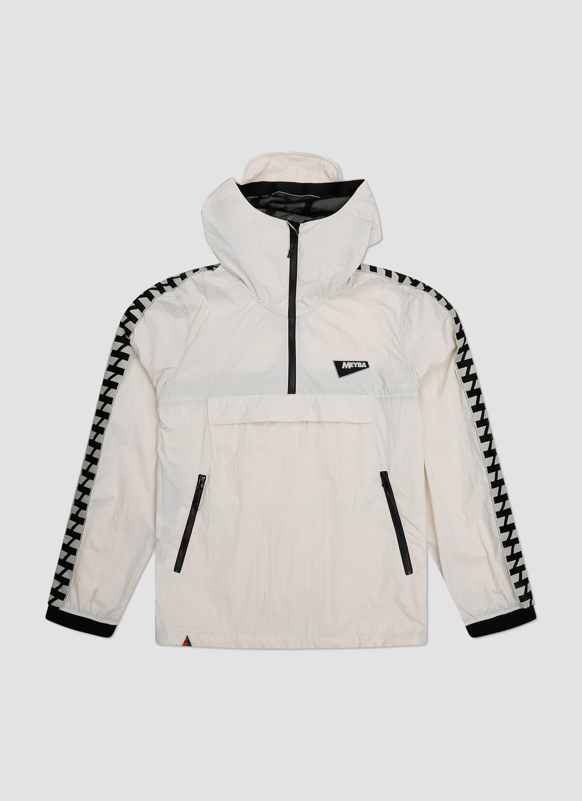 Meyba Crinkle Nylon Cagoule, Black, hi-res