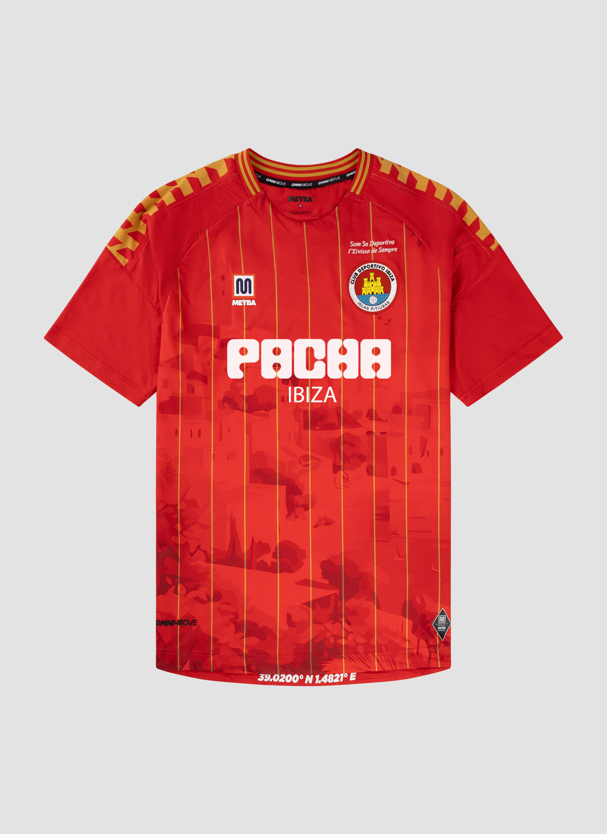 IBIZA CD 25/26 HOME SHIRT, Red, hi-res