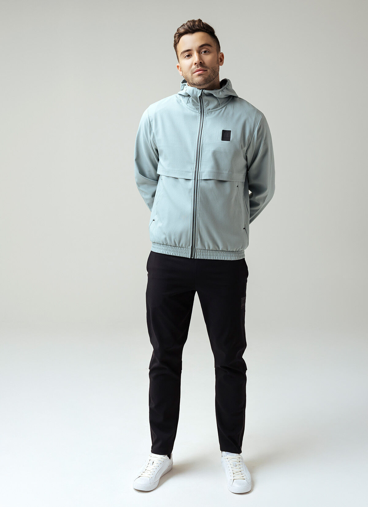 MEYBA HURON TRACK TOP, Sage, hi-res