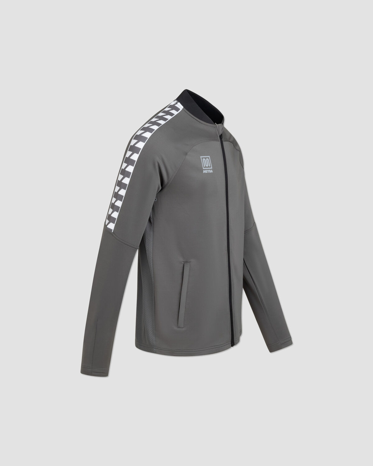 MEYBA Contact PTF Tracksuit, Charcoal/Black, hi-res