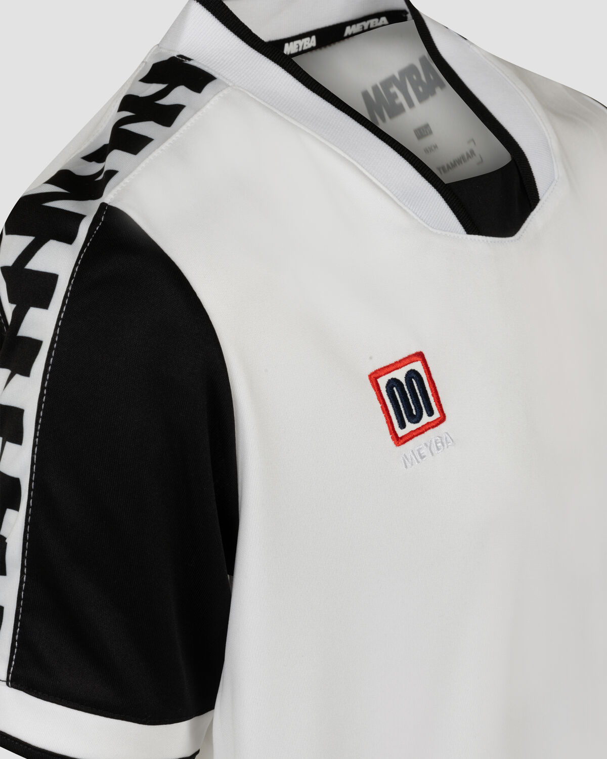 MEYBA Alpha Contrast Jersey, White/Black, hi-res