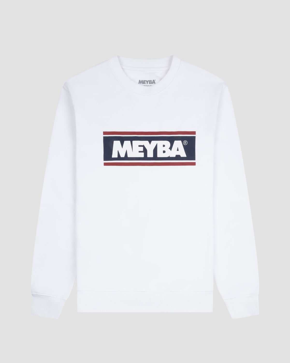 Meyba Casa Crew Sweat - 100% C, White, hi-res