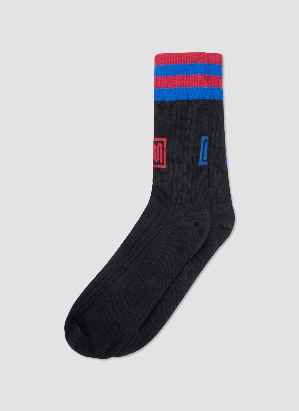 92 ANNIVERSSARY SOCK, Black, hi-res