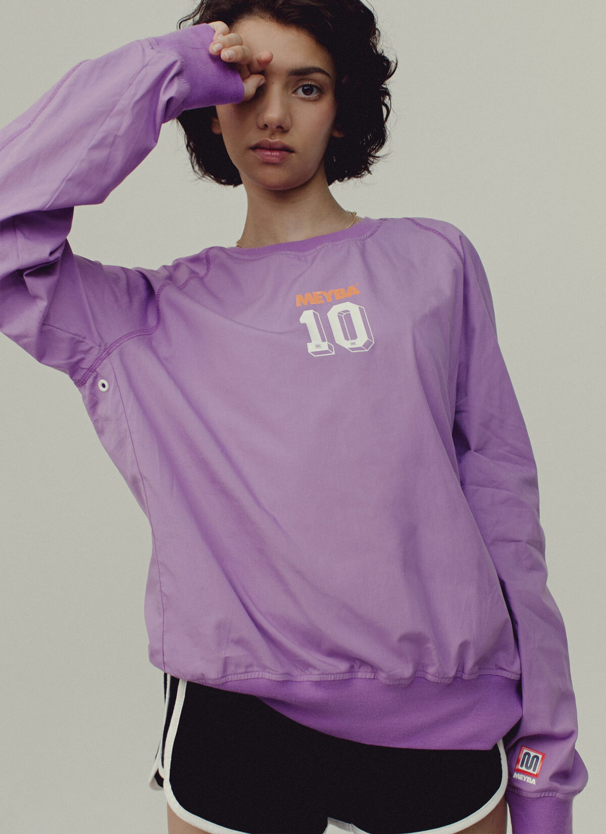The JoJo Lightweight Training Top, Purple, hi-res