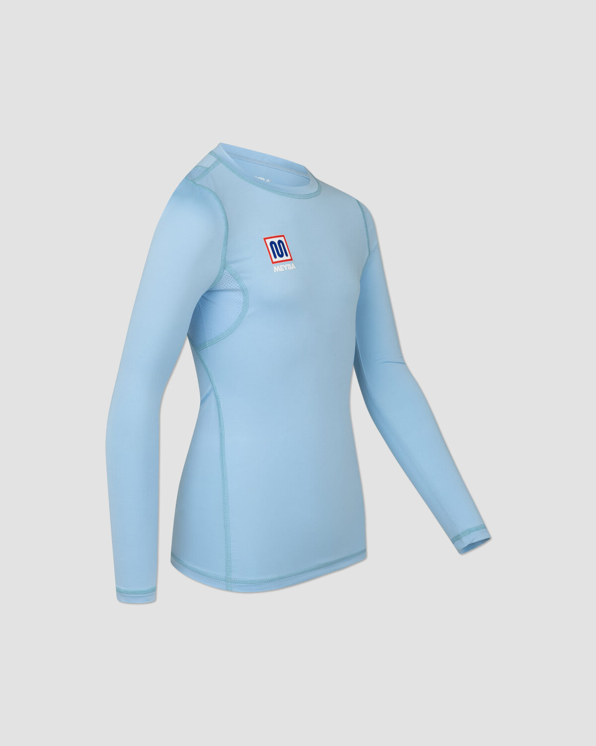 MEYBA Long Sleeve Base Layer, Blue Bell, hi-res