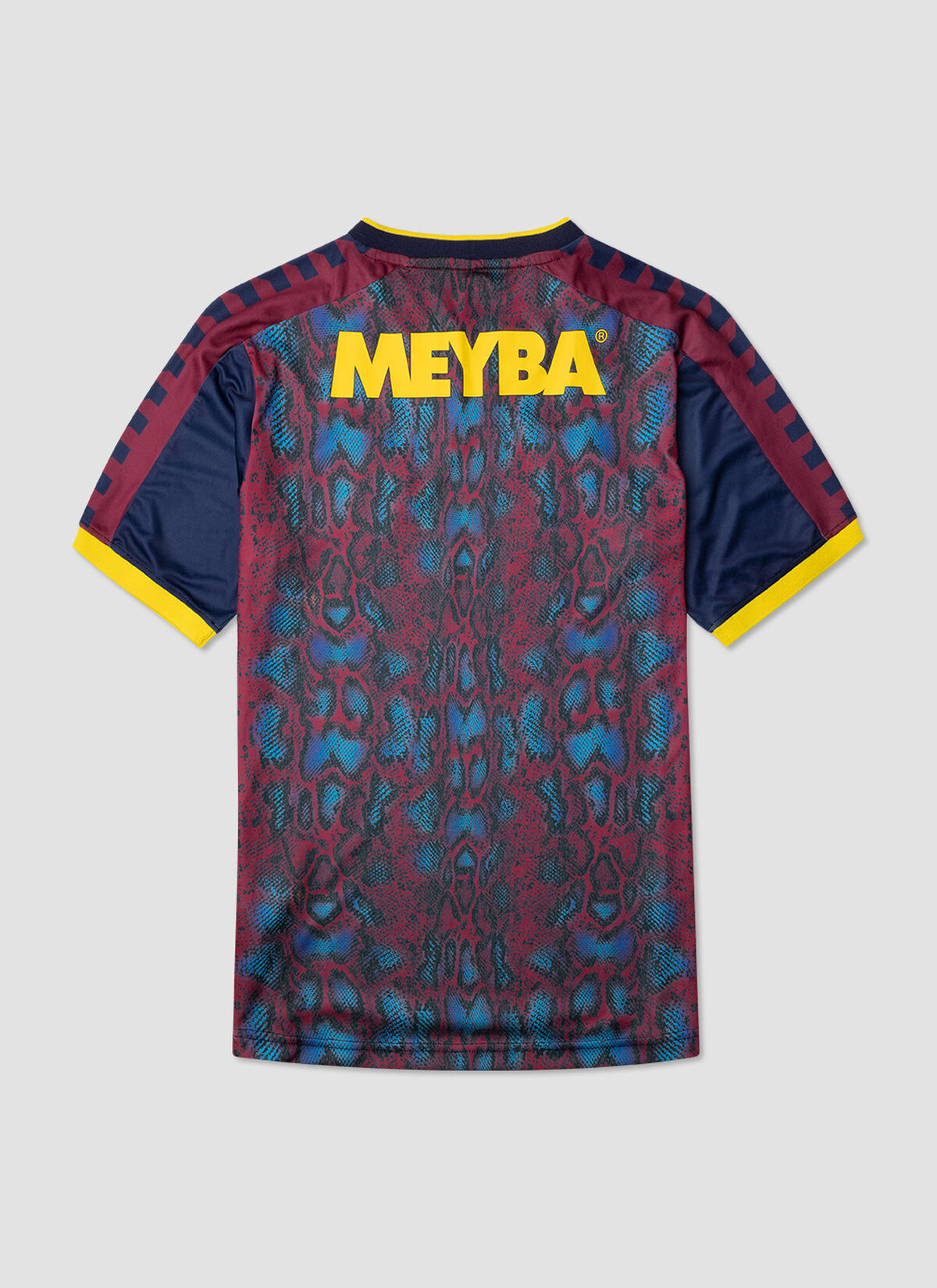 MEYBA SNAKE SHIRT, Blue/Red, hi-res