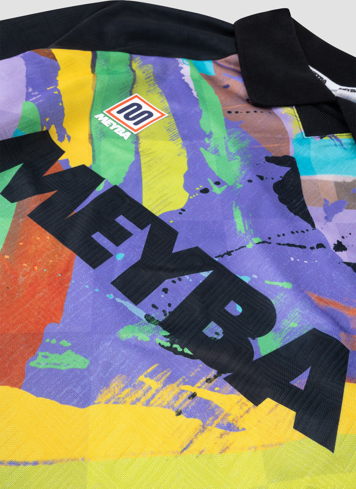 Meyba LS Noche GK Shirt - 124 100% Polyester, Black, hi-res