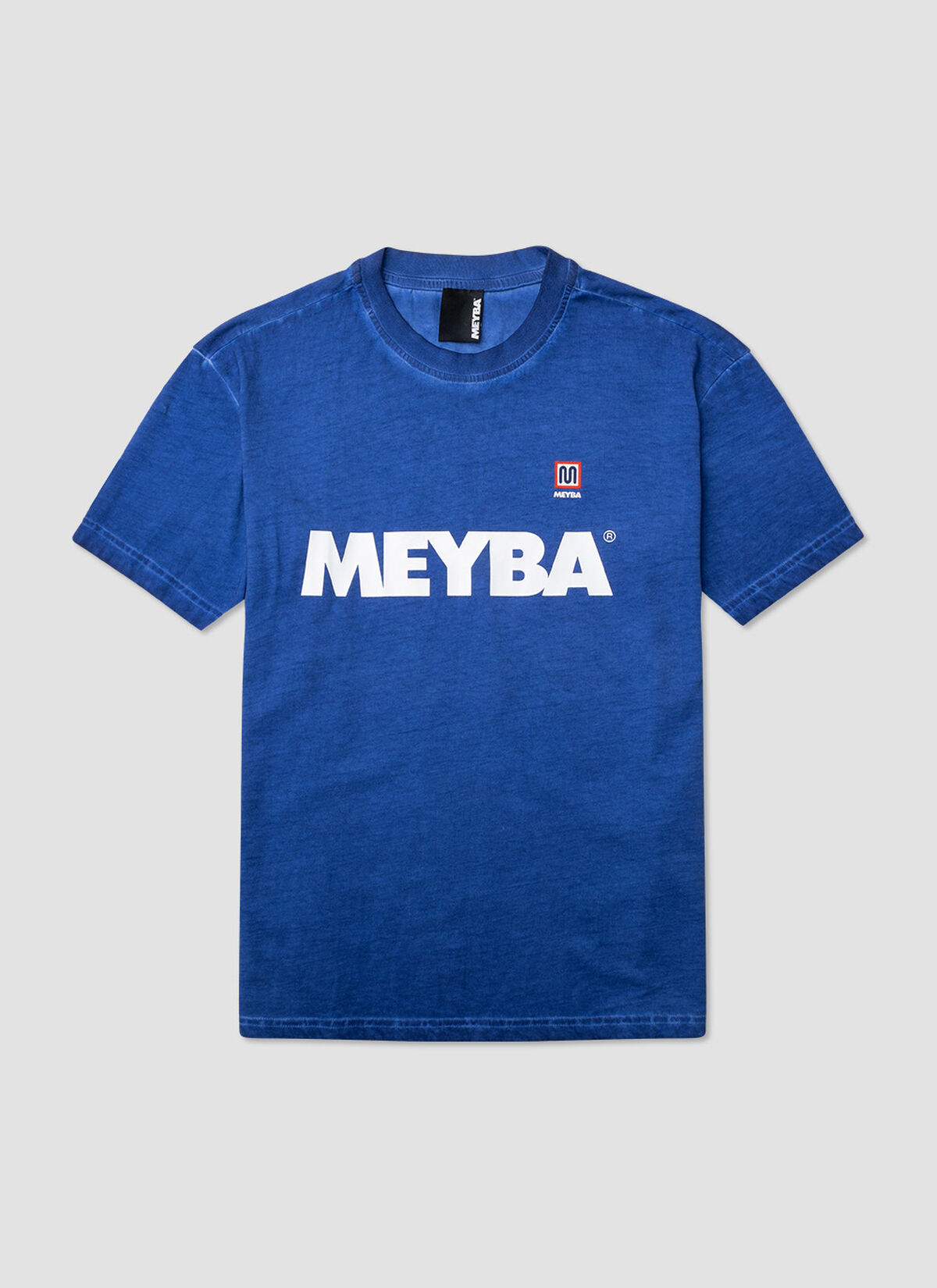 COLD DYE TEE, Blue, hi-res