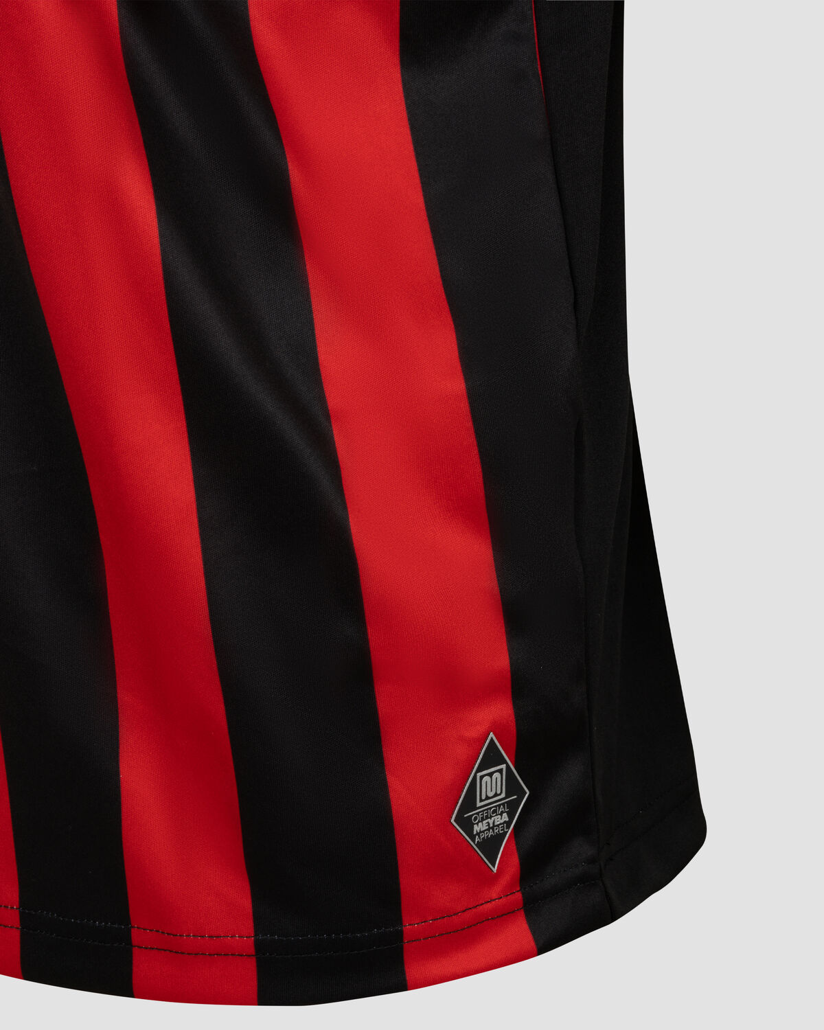 MEYBA Alpha Stripe Jersey, Black/Red, hi-res