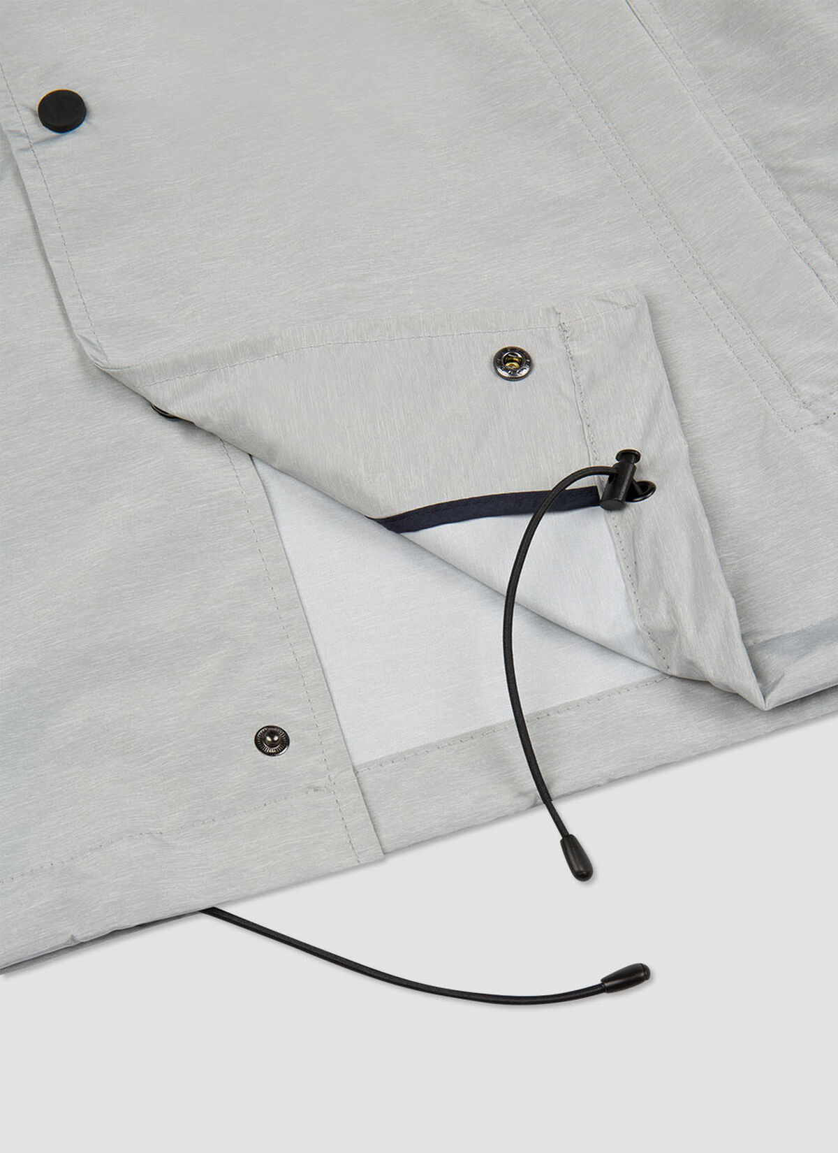 SHELL COACH JACKET, Grey/Grey, hi-res