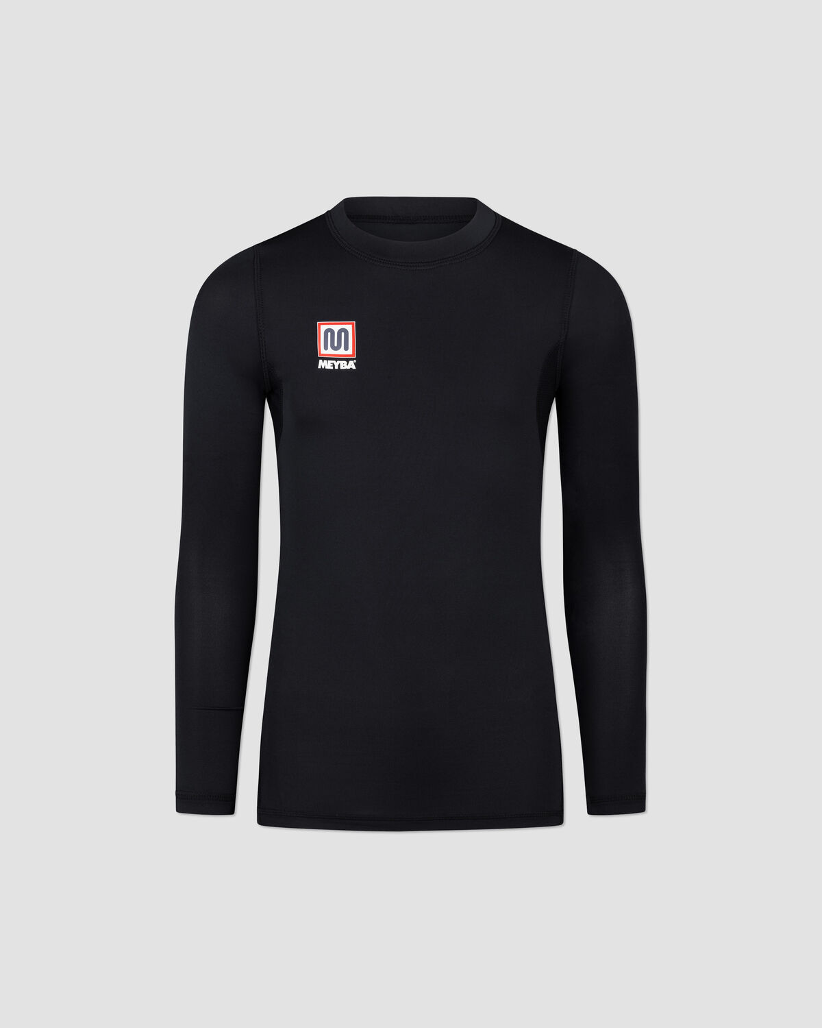 MEYBA Long Sleeve Base Layer, Black, hi-res