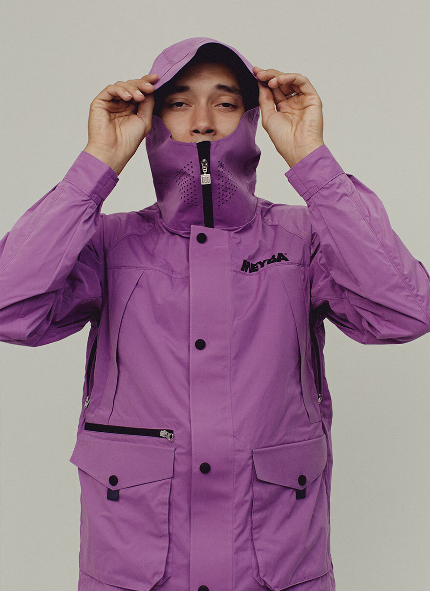 TERRACE JACKET, Purple, hi-res