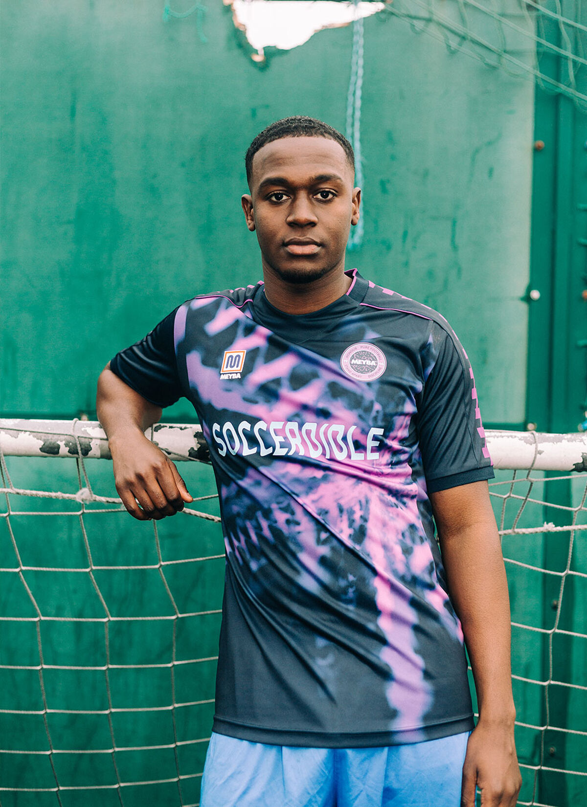 Tie Dye Replica Shirt Soccer Bible, Navy, hi-res