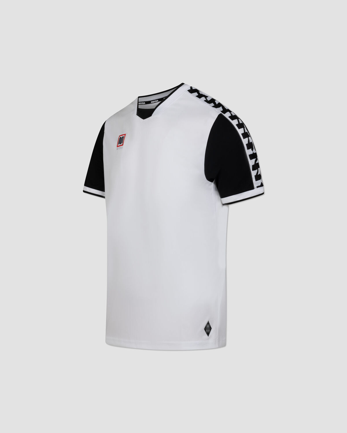 MEYBA Alpha Contrast Jersey, White/Black, hi-res