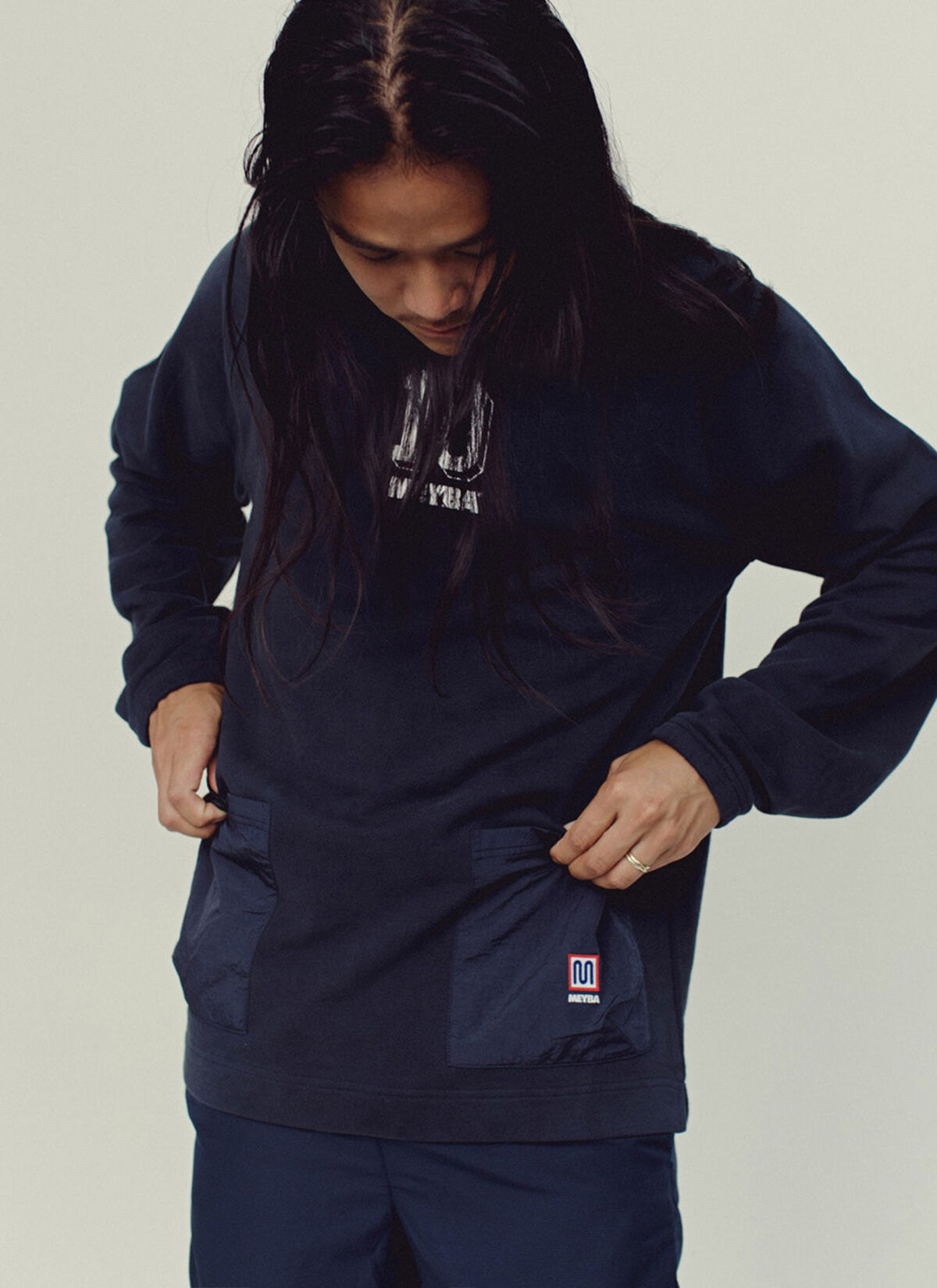 The Dug Out Sweat, Navy, hi-res
