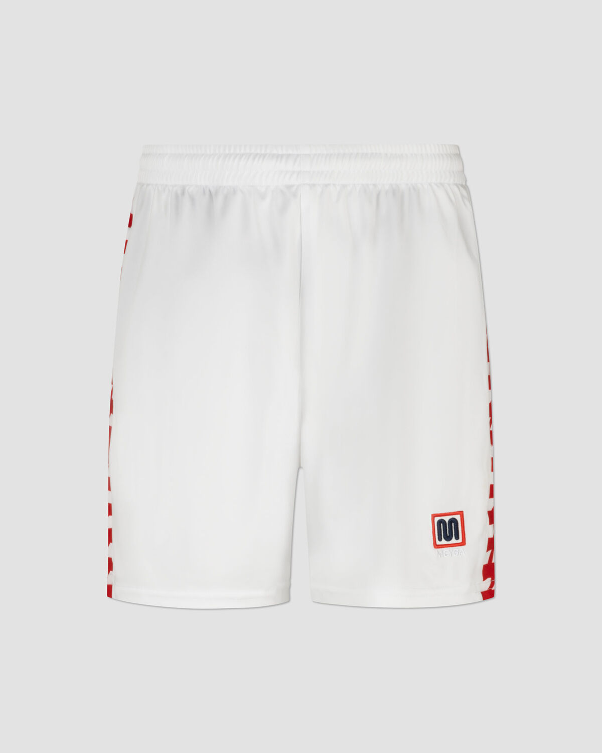 Mey Alpha Matchday Short, White/Red, hi-res