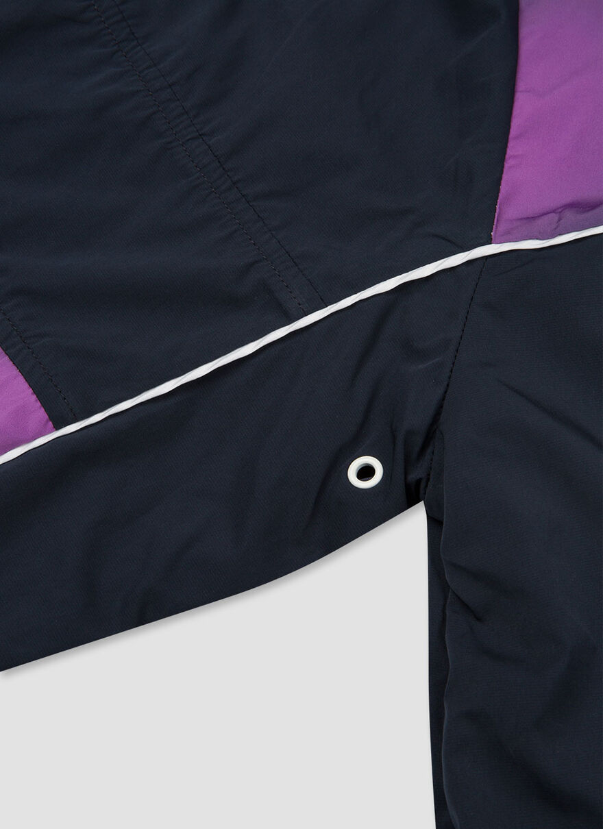 TIE DYE PACKAWAY TRAINING JACKET, Navy, hi-res