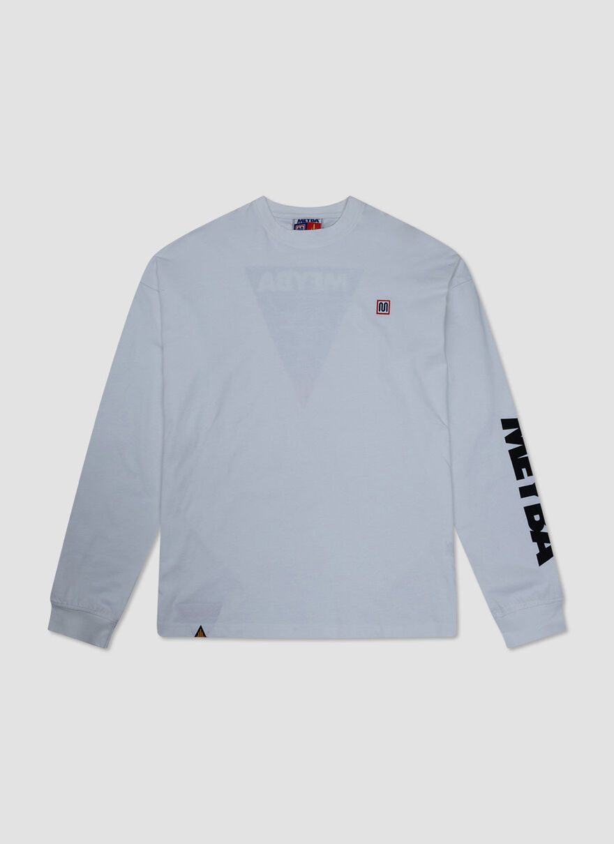 Meyba LS Design Lab Tee - 100% Cotton, Blue/White Stripe, hi-res