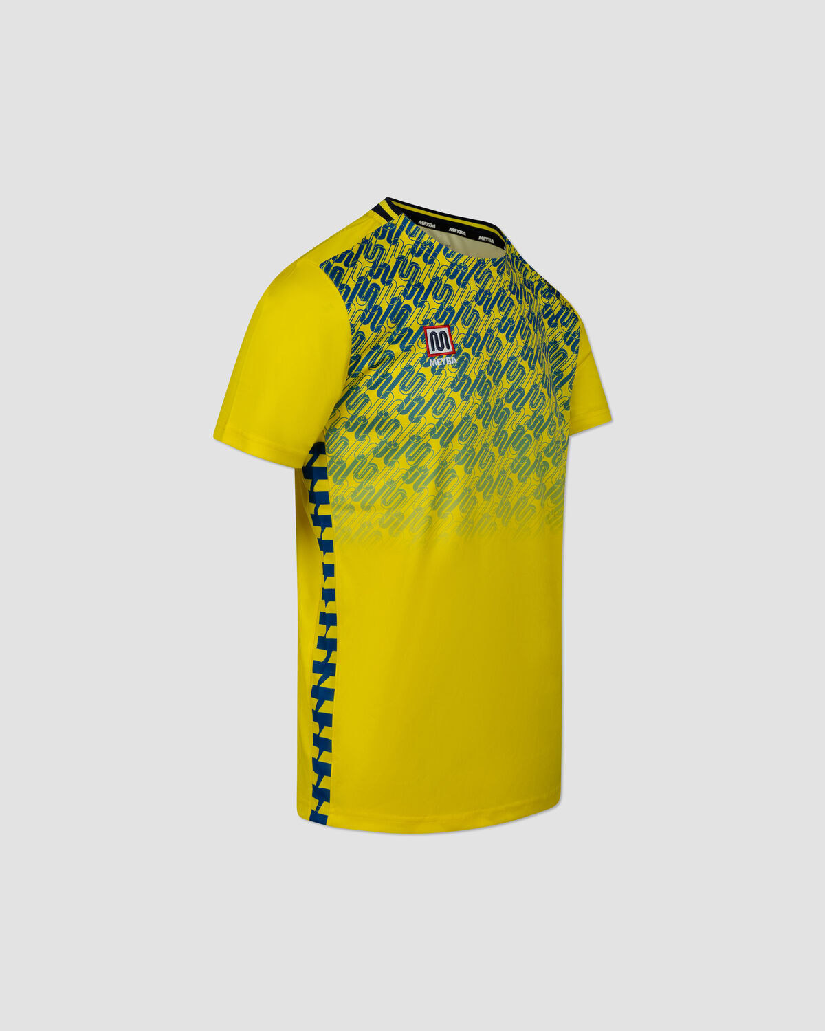 Meyba Alpha Grid Jersey, Yellow/Blue, hi-res