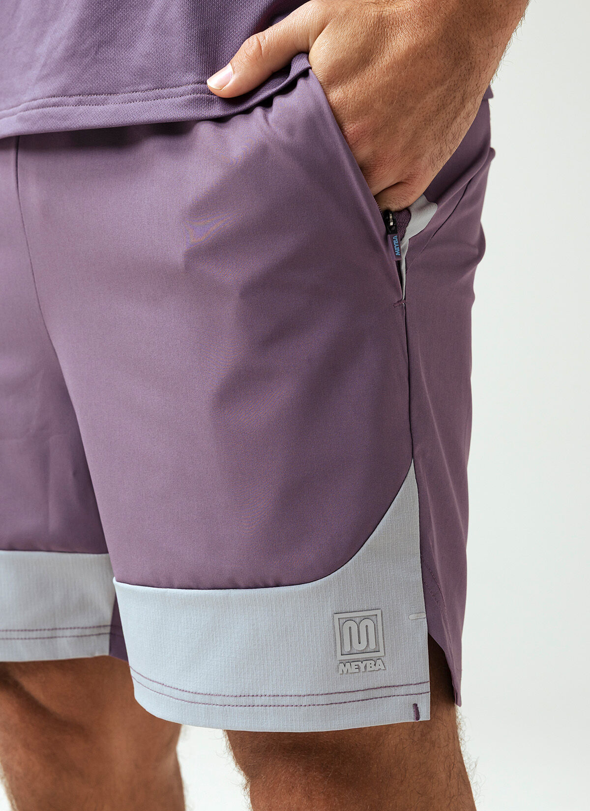 MEYBA AGATE SHORT, Plum, hi-res