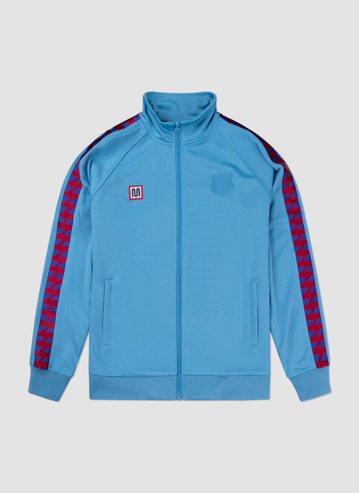 Blaugrana Terrace Track Jacket, Sky light blue, hi-res