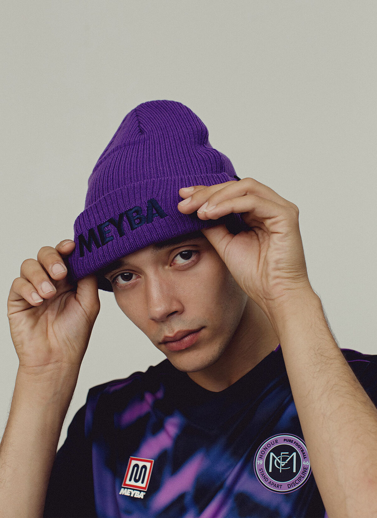 Meyba Beanie, Purple, hi-res