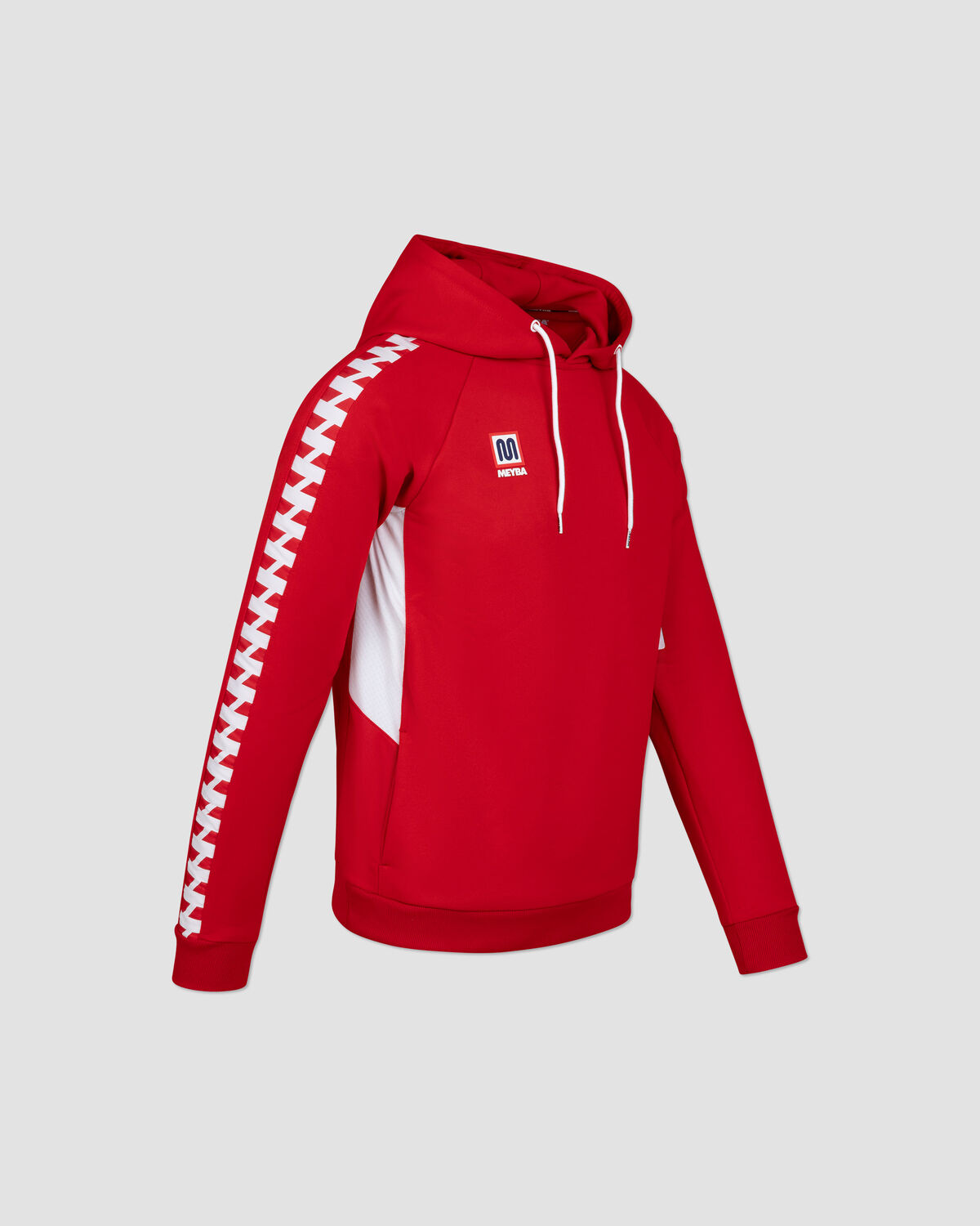 MEYBA Motion Poly Hoodie, Red, hi-res