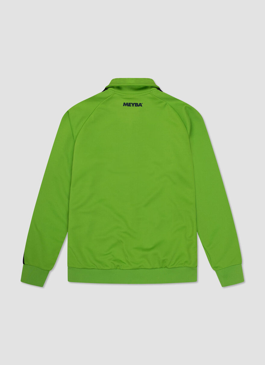 TERRACE TRACK JACKET, Grey/Yellow, hi-res