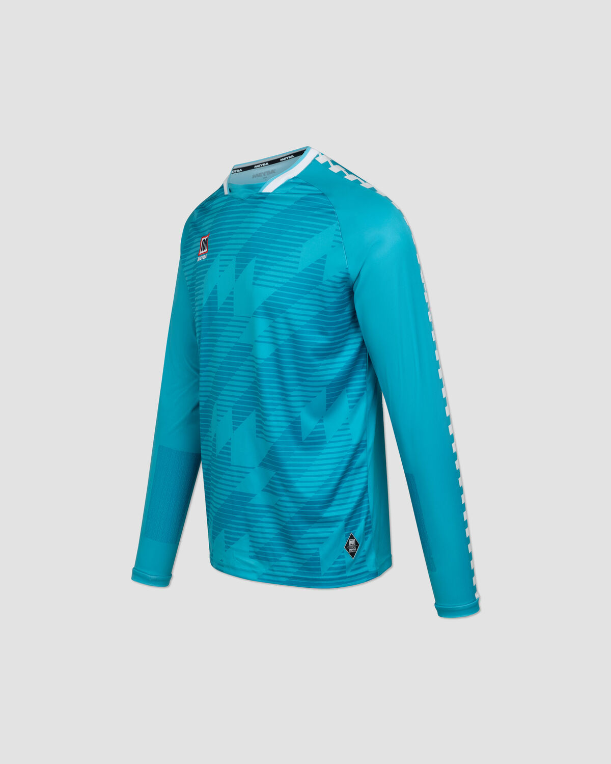 MEYBA Alpha Goaleeper Set, Aqua/White, hi-res