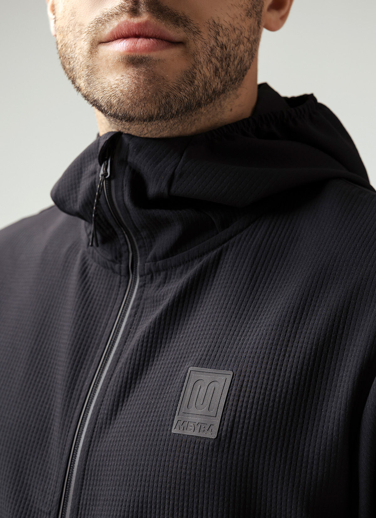 MEYBA HURON TRACK TOP, Black, hi-res