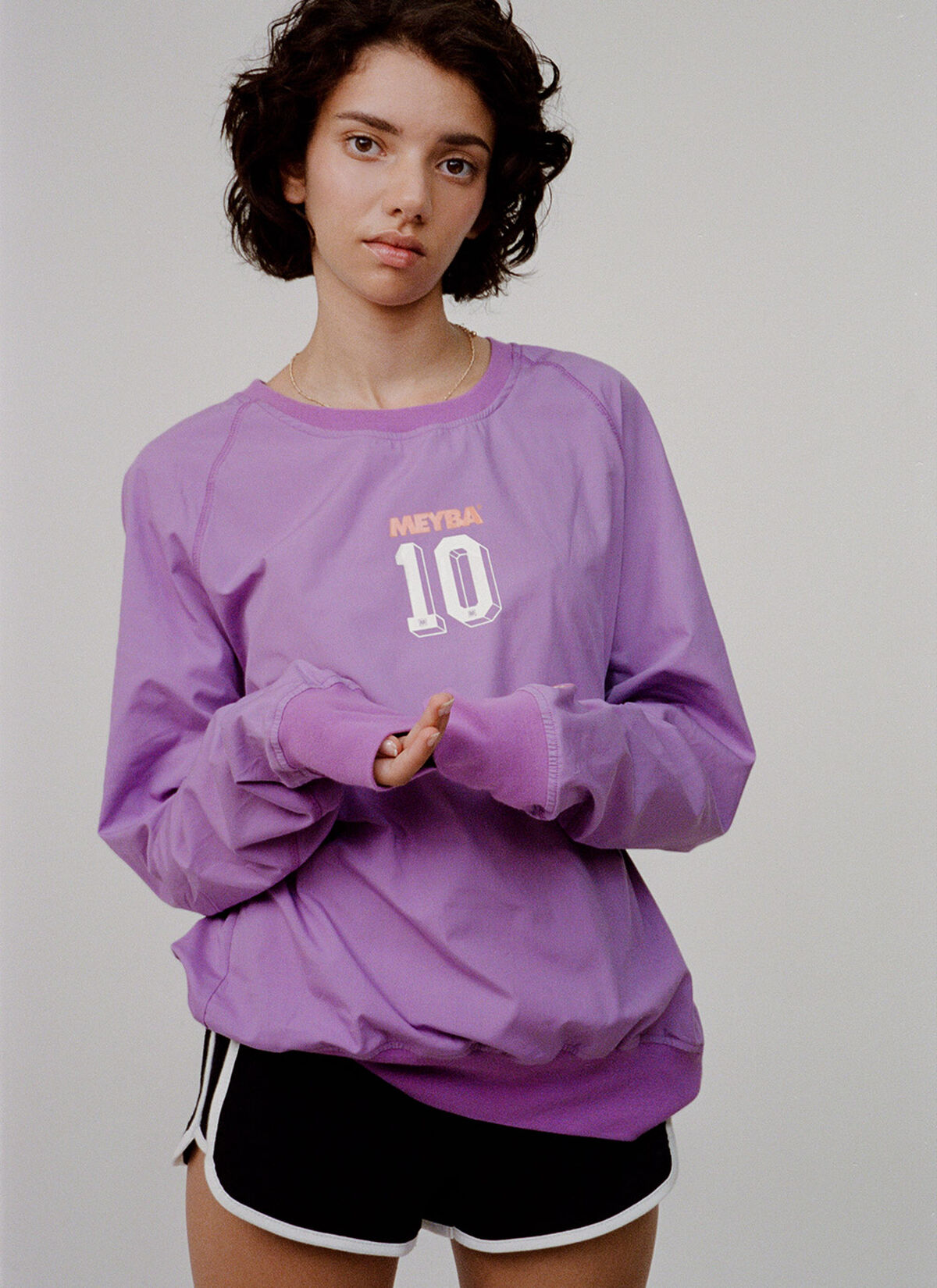 The JoJo Lightweight Training Top, Purple, hi-res