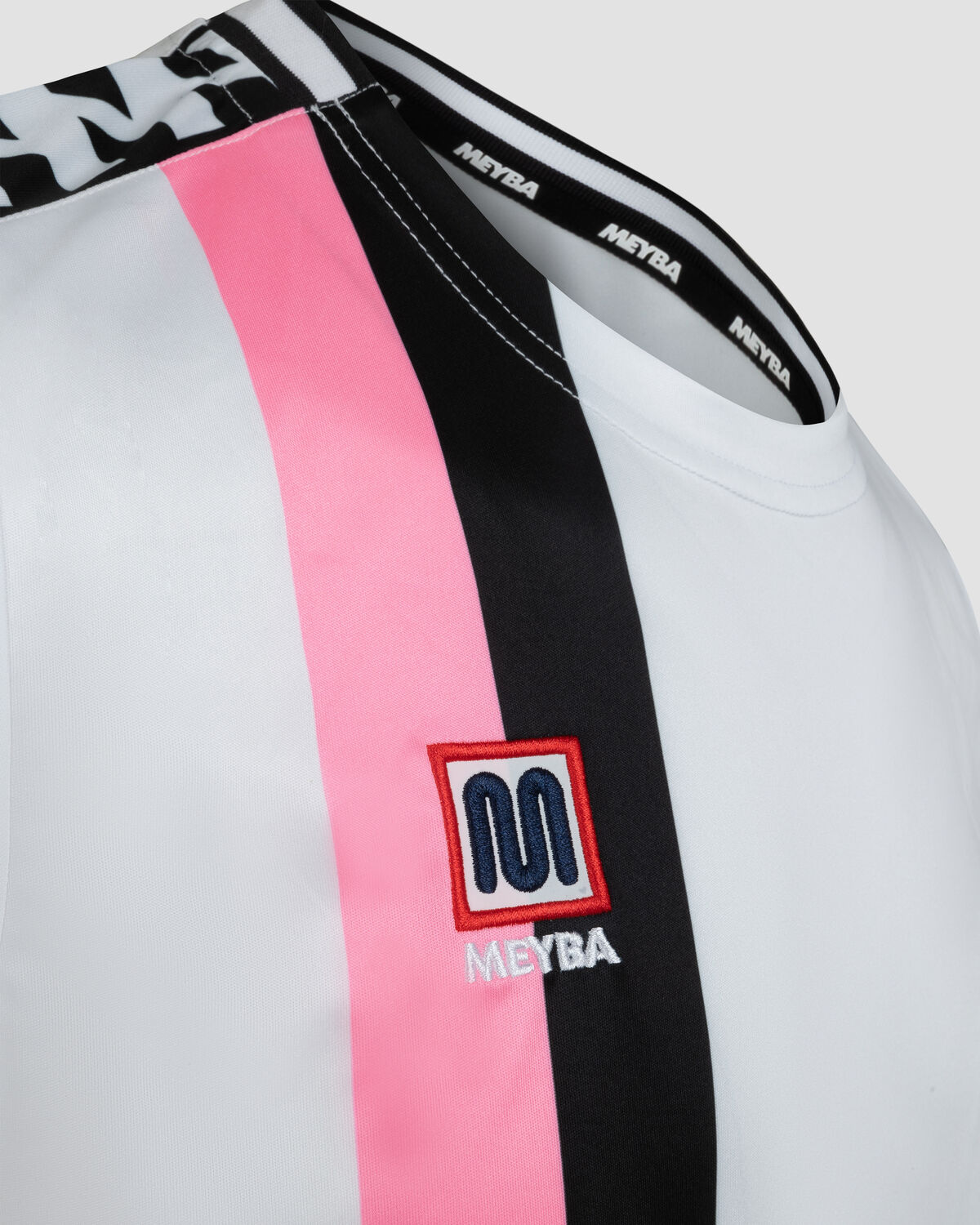Meyba Alpha Herencia Jersey, White/Pink/Black, hi-res