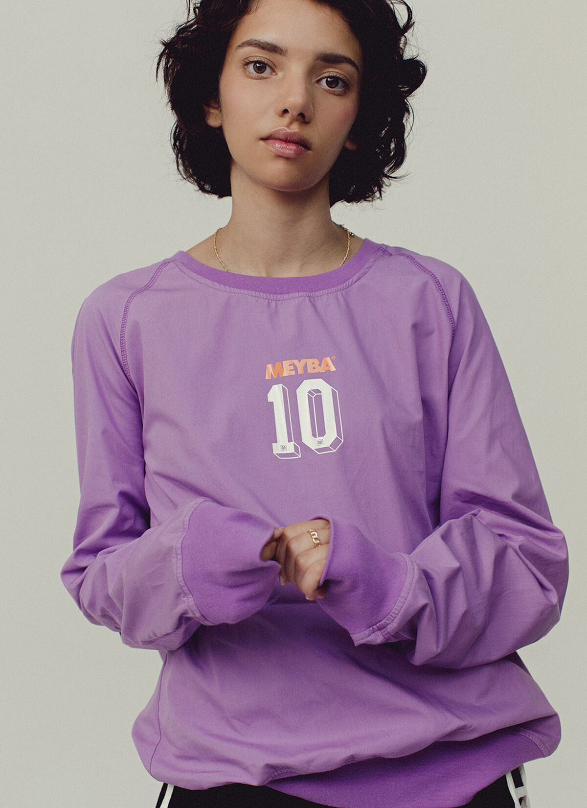 The JoJo Lightweight Training Top, Purple, hi-res