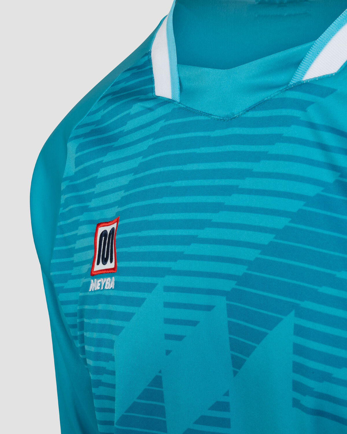 MEYBA Alpha Goaleeper Set, Aqua/White, hi-res
