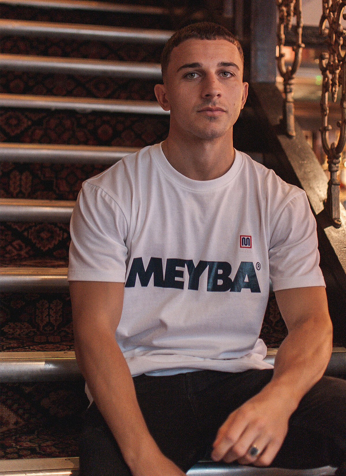 MEYBA TRAINING TEE, White, hi-res