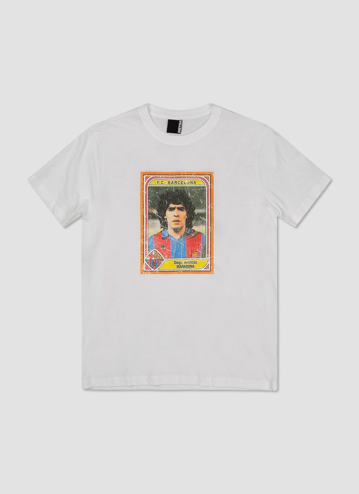 MARADONA PLAYING CARD TEE, White, hi-res