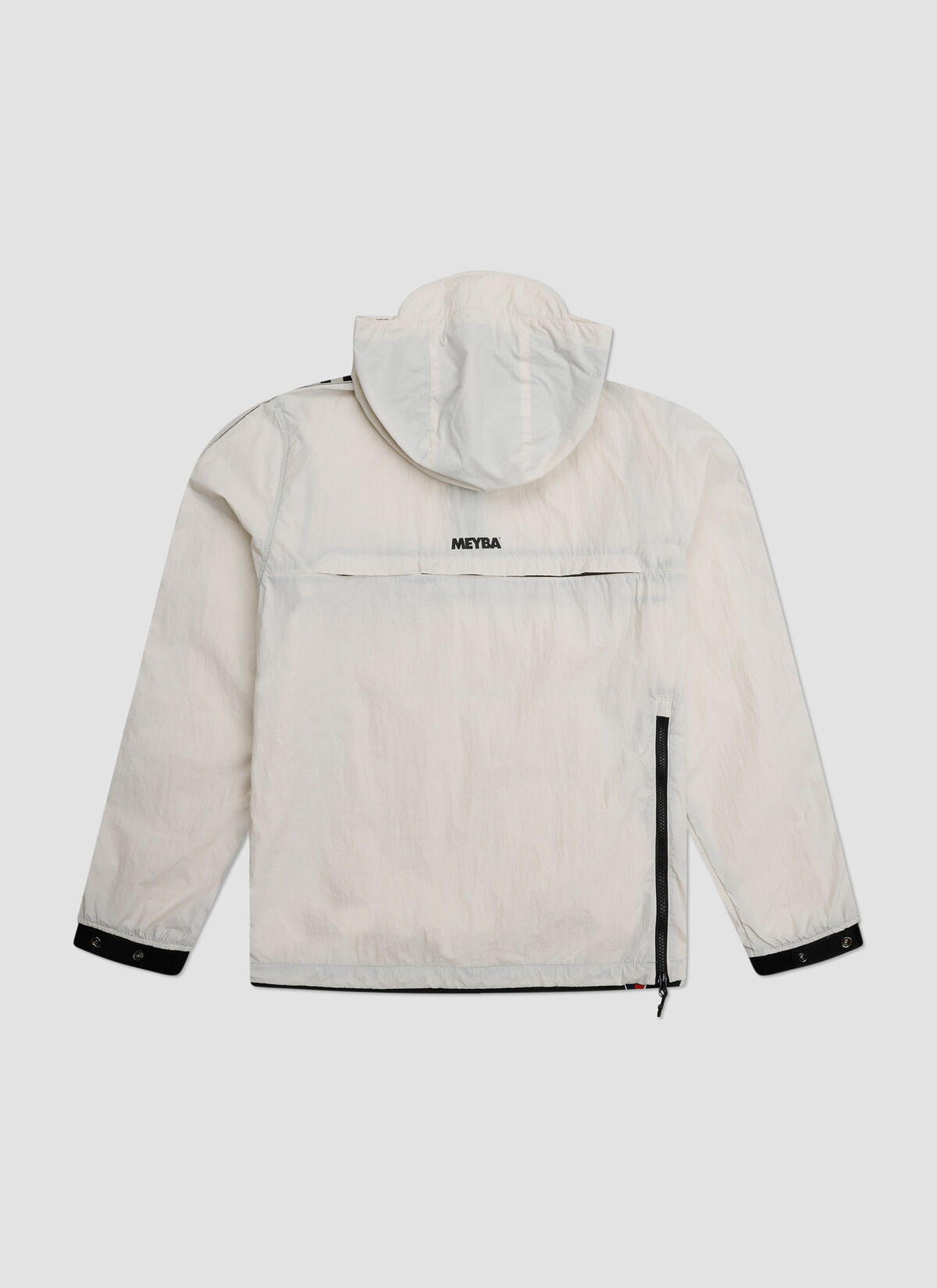 Meyba Crinkle Nylon Cagoule, Black, hi-res