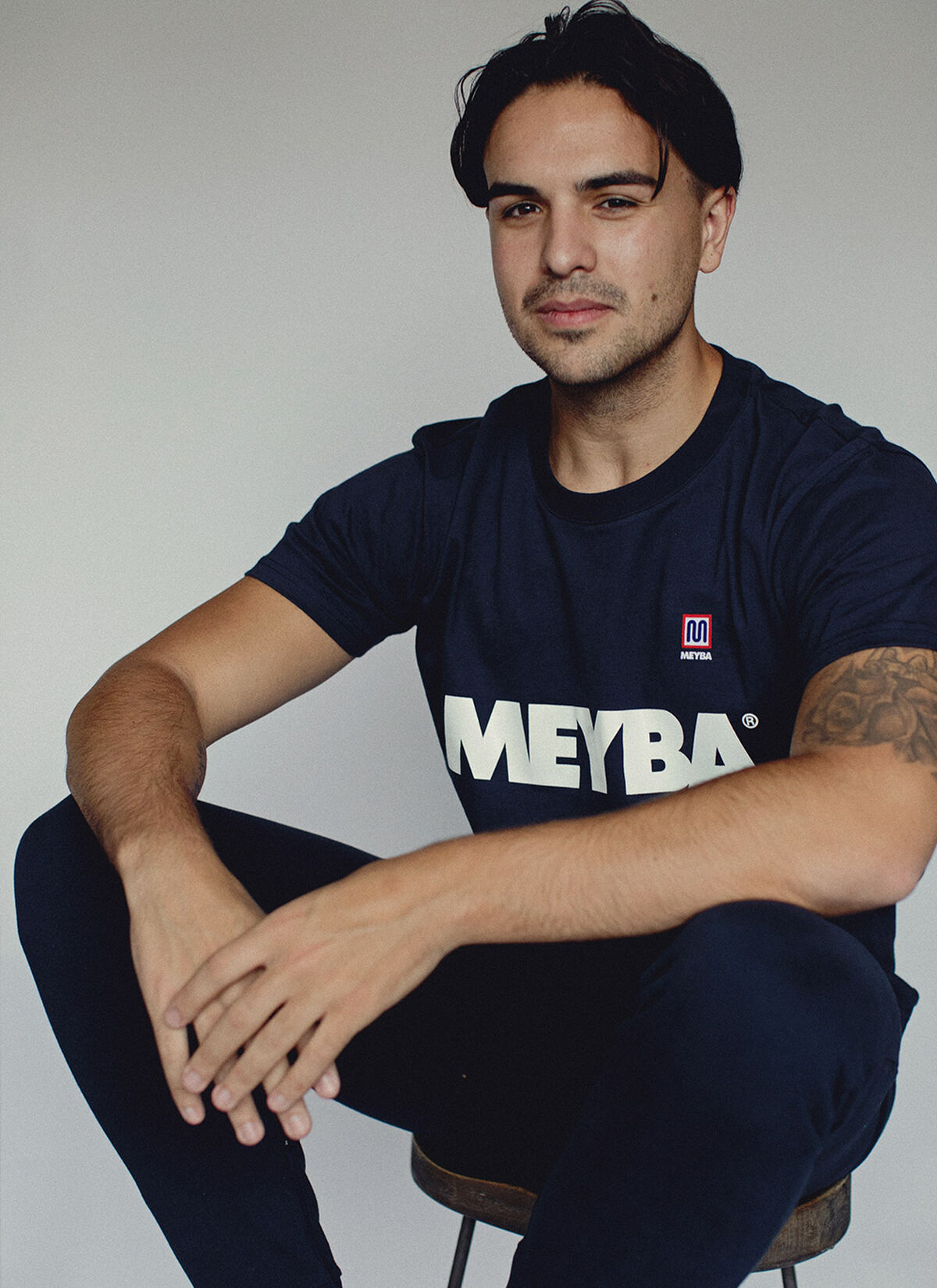 The Training Tee, Navy, hi-res