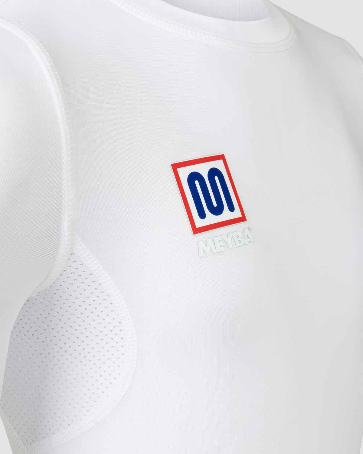 MEYBA Long Sleeve Base Layer, White, hi-res
