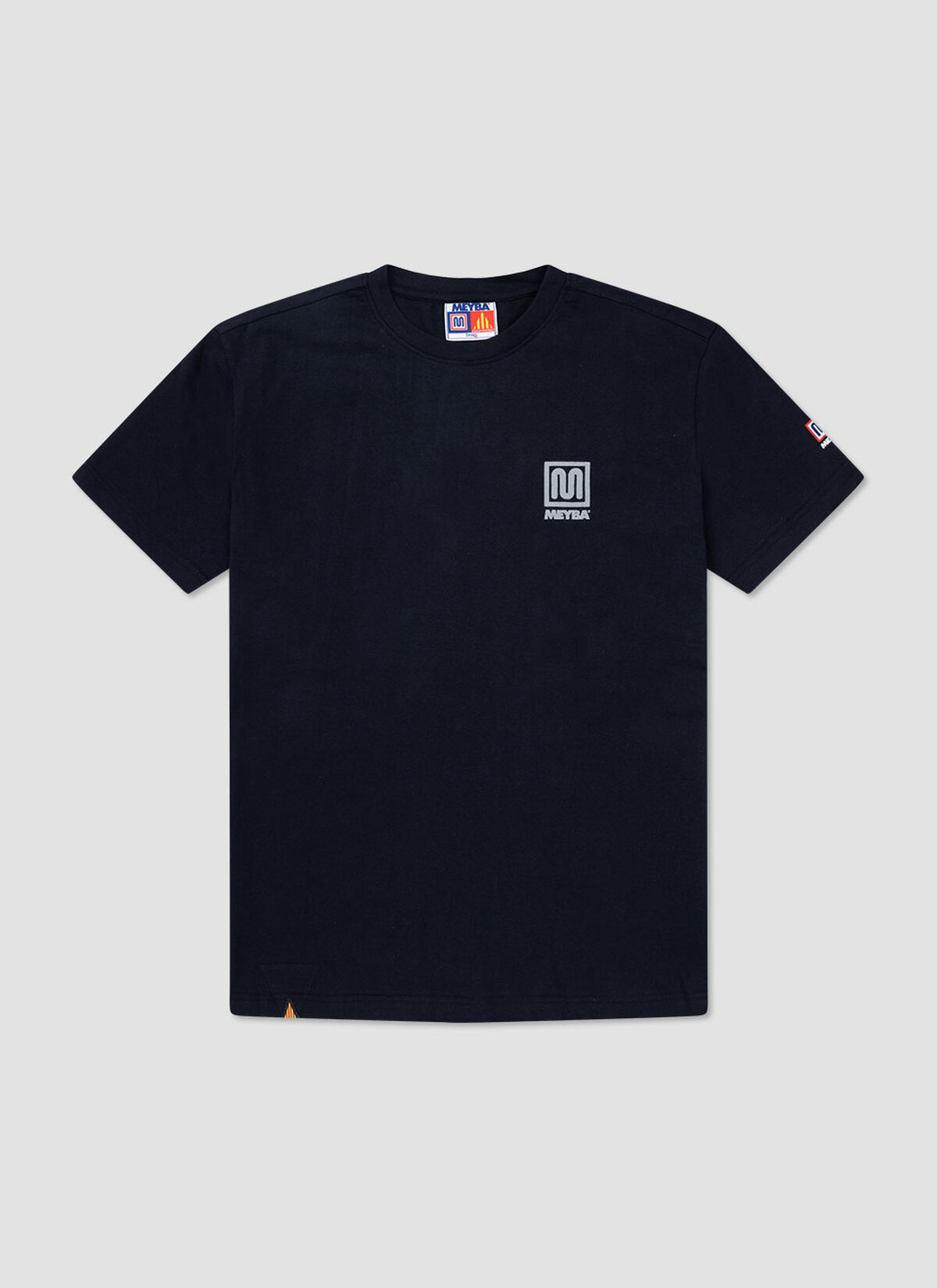 Meyba Noche Discharge Tee - 100% Cotton, Black, hi-res