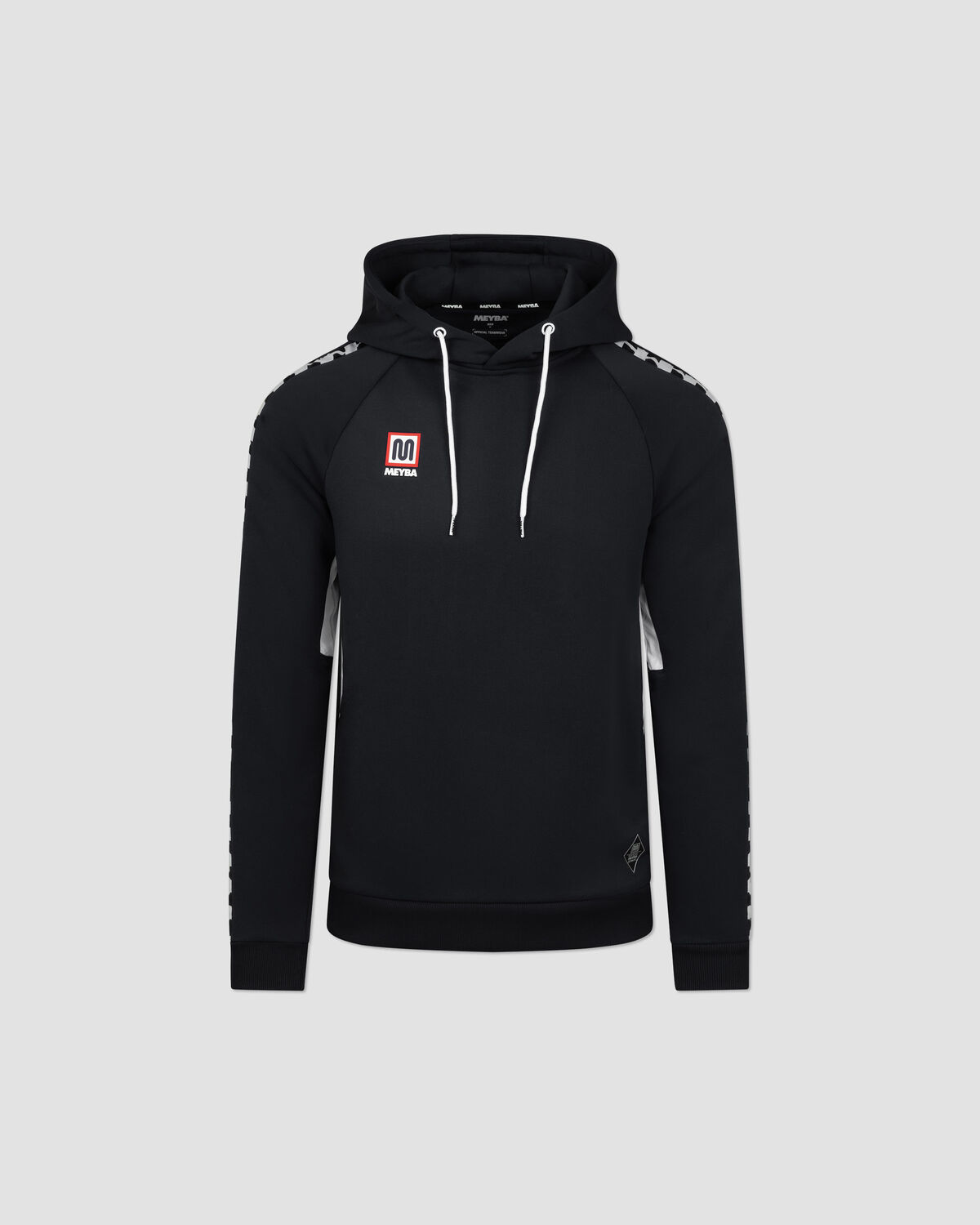 MEYBA Motion Poly Hoodie, Black, hi-res