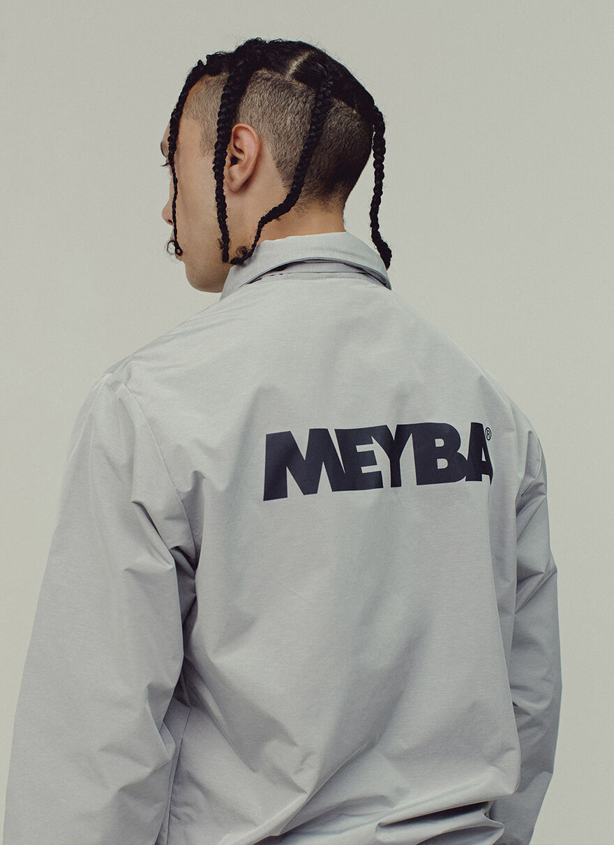 SHELL COACH JACKET, Grey/Grey, hi-res