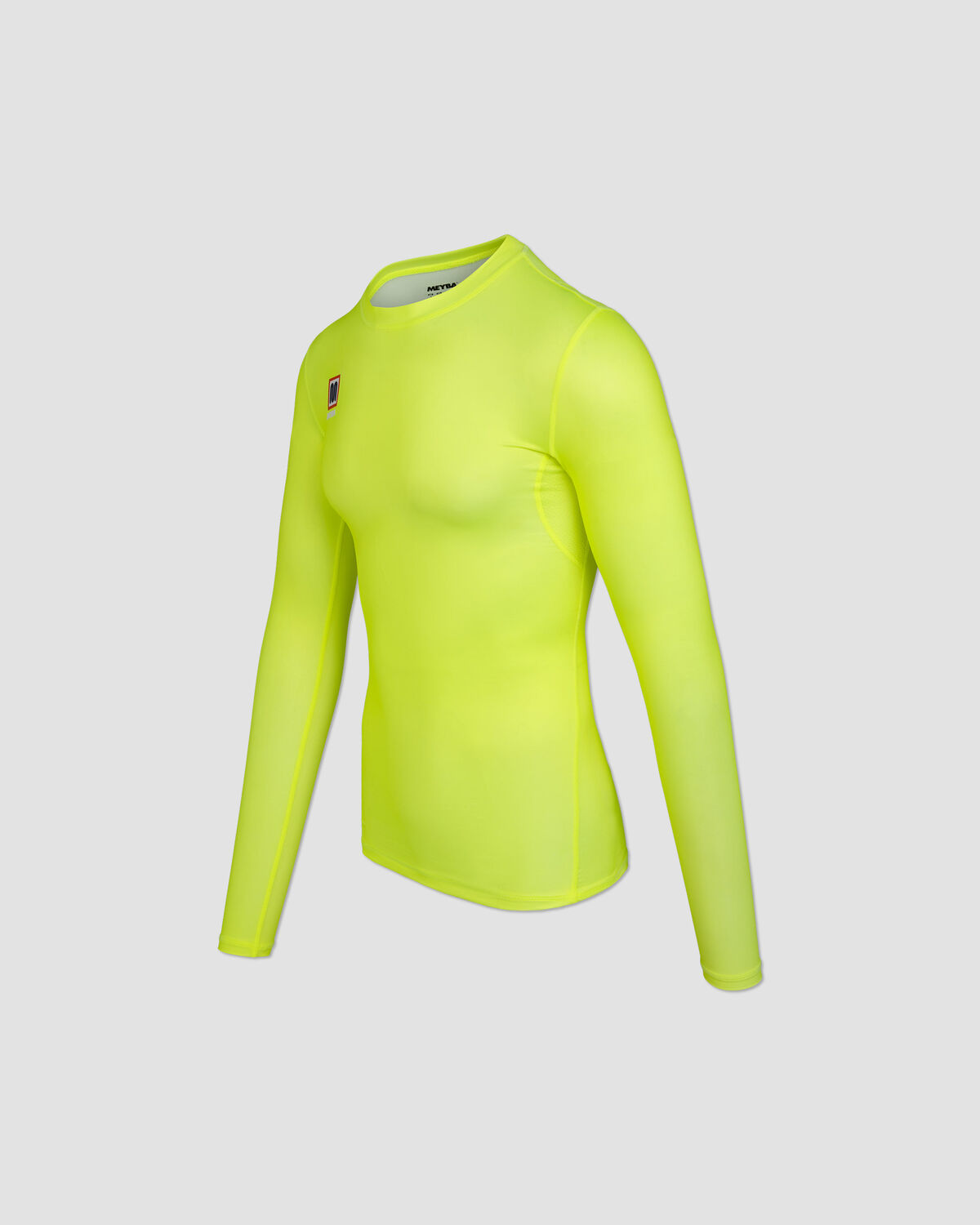MEYBA Long Sleeve Base Layer, Fluo-yellow, hi-res