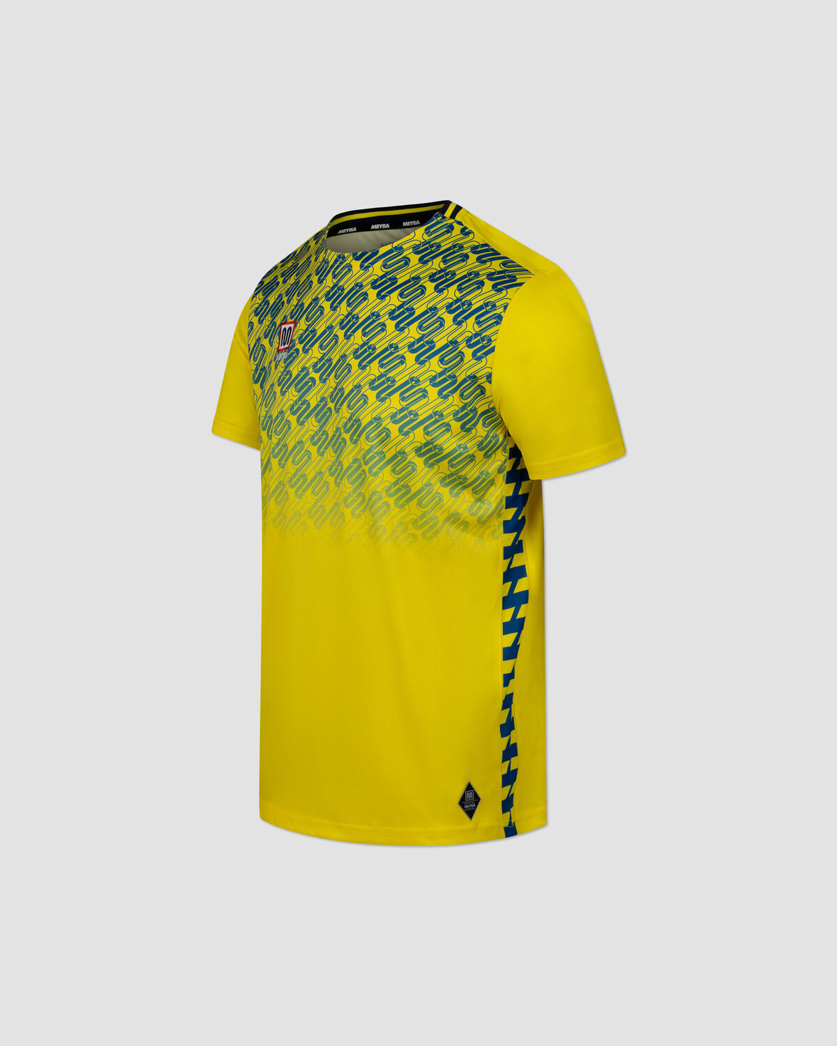 Meyba Alpha Grid Jersey, Yellow/Blue, hi-res