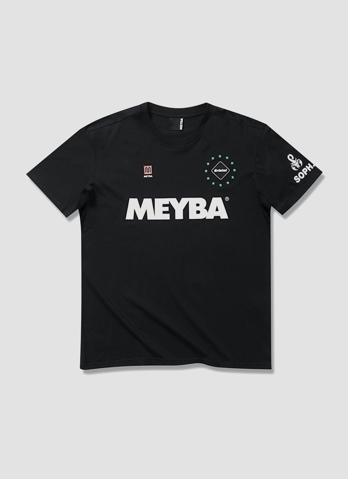 BLACK_MEYBA X FCRB TEE, Black, hi-res