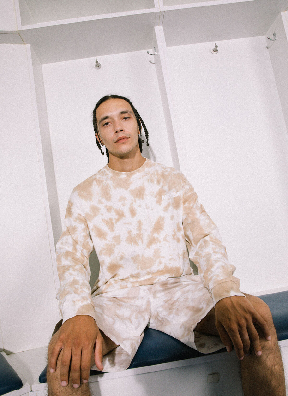 Meyba LS Cloud Dyed Tee - 100% Cotton, Grey Morn, hi-res