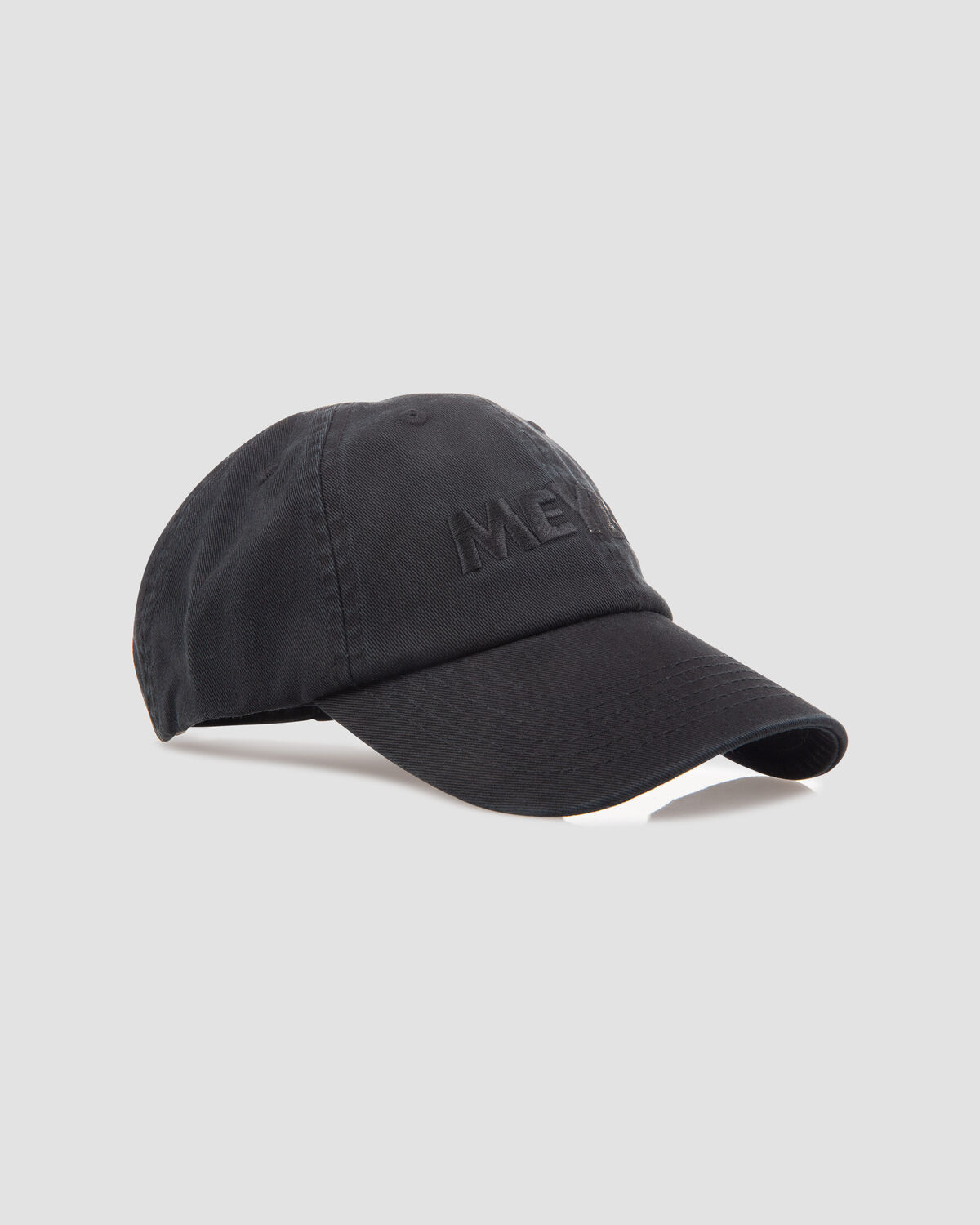 Meyba X Starter Script Cap, Black, hi-res