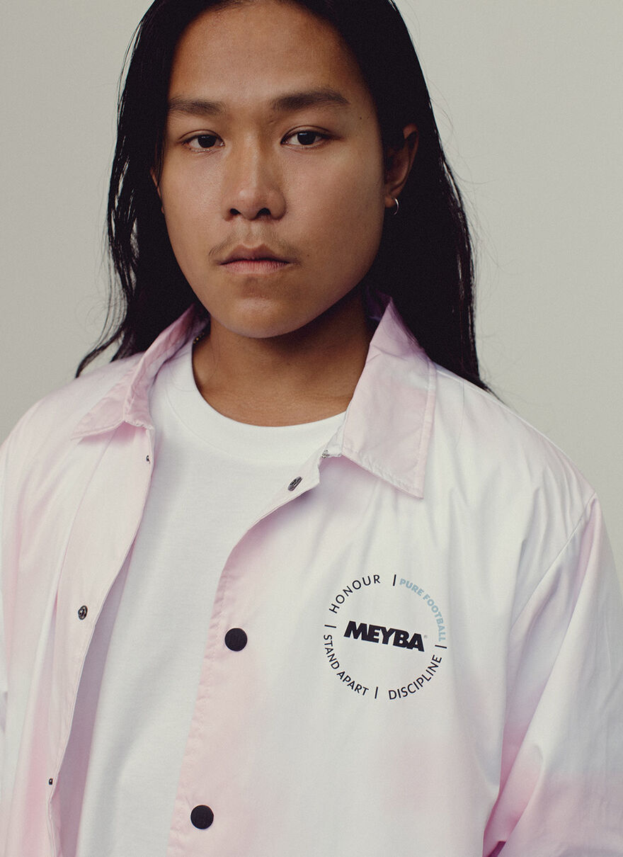 Sol Coach Jacket, White, hi-res
