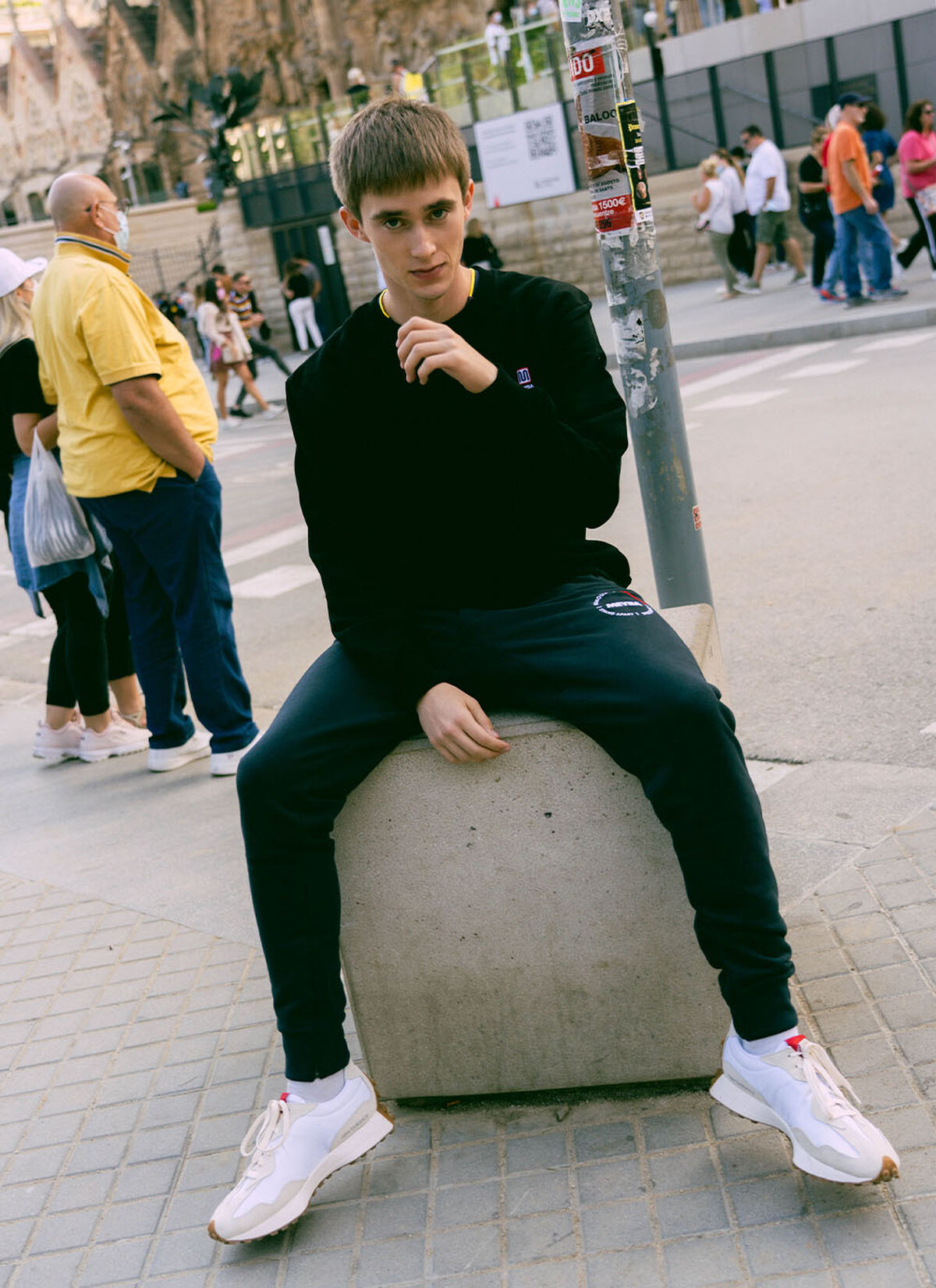 Meyba the McQueen Sweat, Black, hi-res